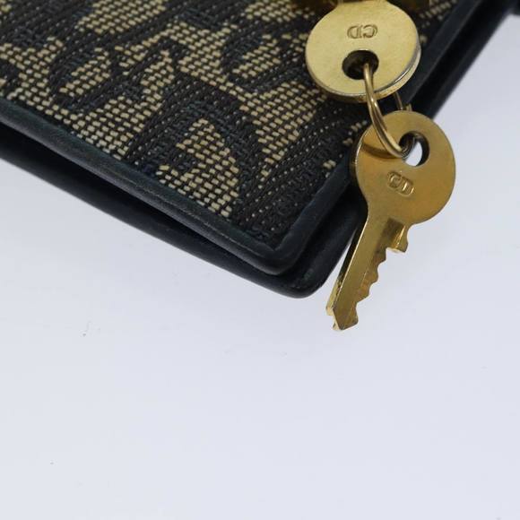 Christian Dior Trotter Canvas Day Planner Cover Navy Auth 69722 - Picture 15 of 16